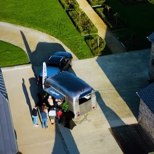 Ambiance guinguette avec le food truck Celtycrep