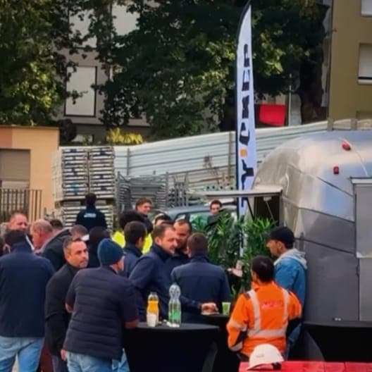Food truck Celtycrep en entreprise