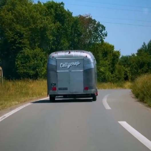 Remorque Airstream vintage Celtycrep